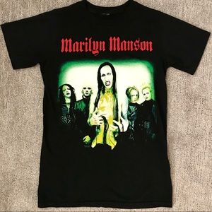 XS Men’s cut T-shirt (unisex) Marilyn Manson